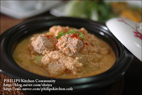 문성실의 맛있는 밥상 :: 콩의 영양을 모조리 먹어요~"콩비지찌개"~